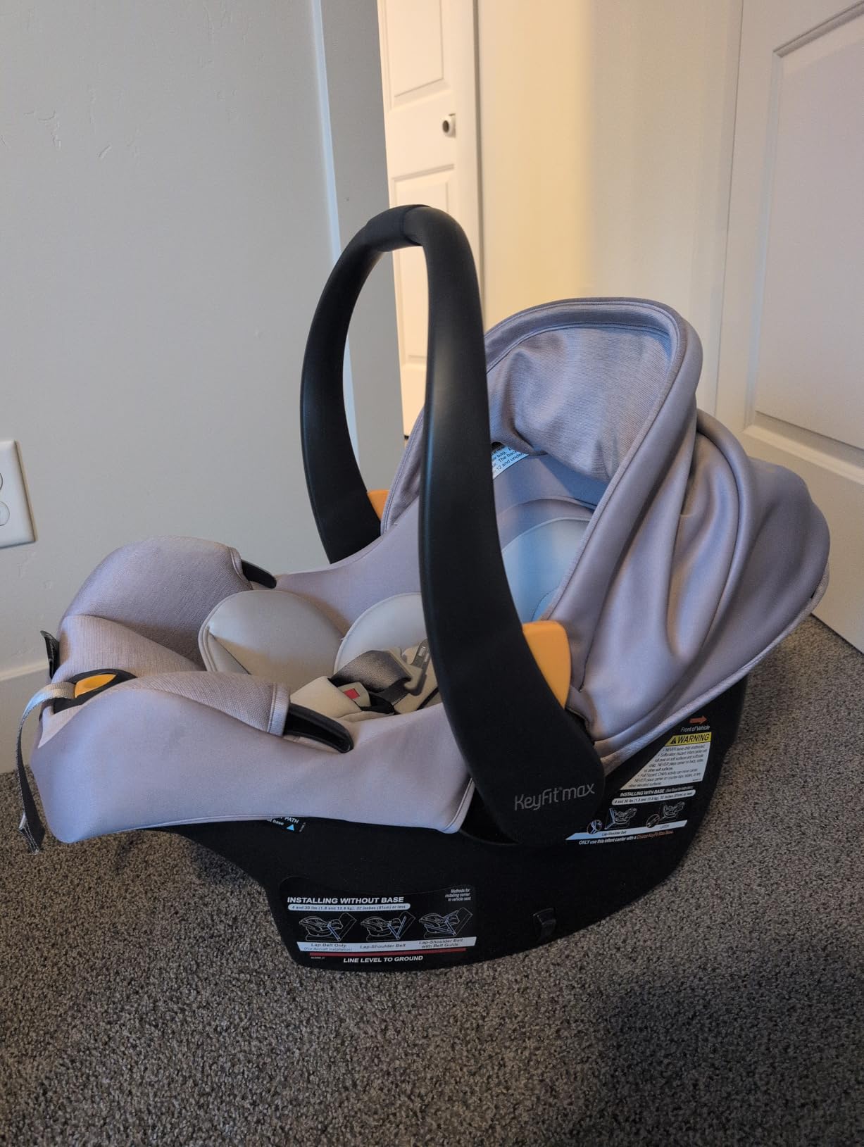 Chicco KeyFit Max ClearTex Rear-Facing Infant Car Seat with Base customer photo 2