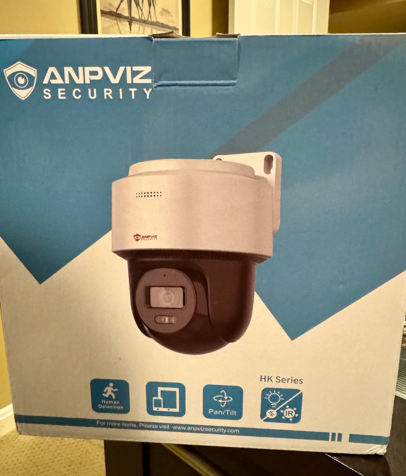 Anpviz UltraHD 4K 8MP PTZ POE IP Dome Camera Outdoor with 5X Optical Zoom customer photo 1