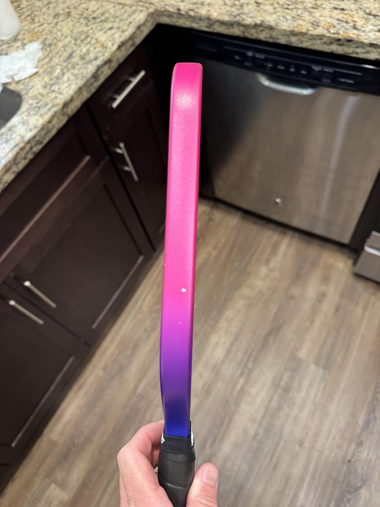 Luzz Pickleball Paddle Cannon Thermoformed T700 Carbon Fiber Honeycomb Core customer photo 1