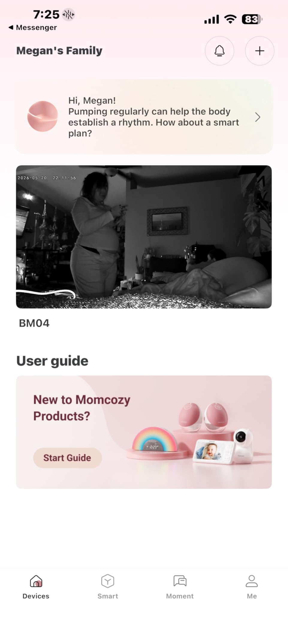 Momcozy Smart WiFi Baby Monitor, APP Control Baby Monitor with Camera&Audio customer photo 2