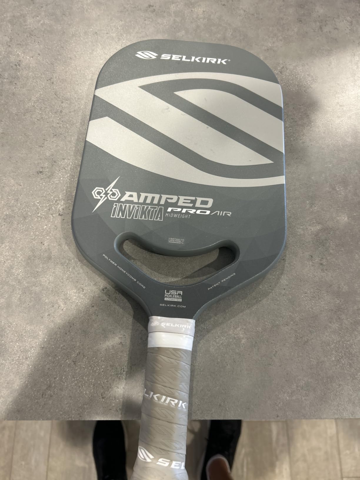 Selkirk Sport Amped Pickleball Paddles | Fiberglass | Polypropylene X5 Core customer photo 1