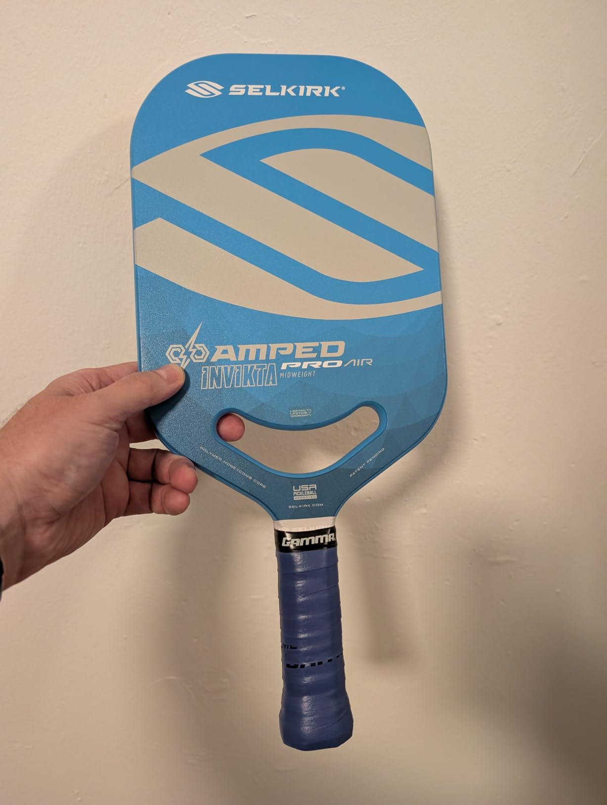 Selkirk Sport Amped Pickleball Paddles | Fiberglass | Polypropylene X5 Core customer photo 2