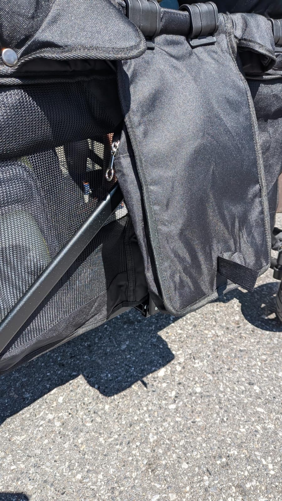 Rovique 4 Seater Wagon Stroller,Wagon Stroller for 4 Kids,Foldable (Black) customer photo 1