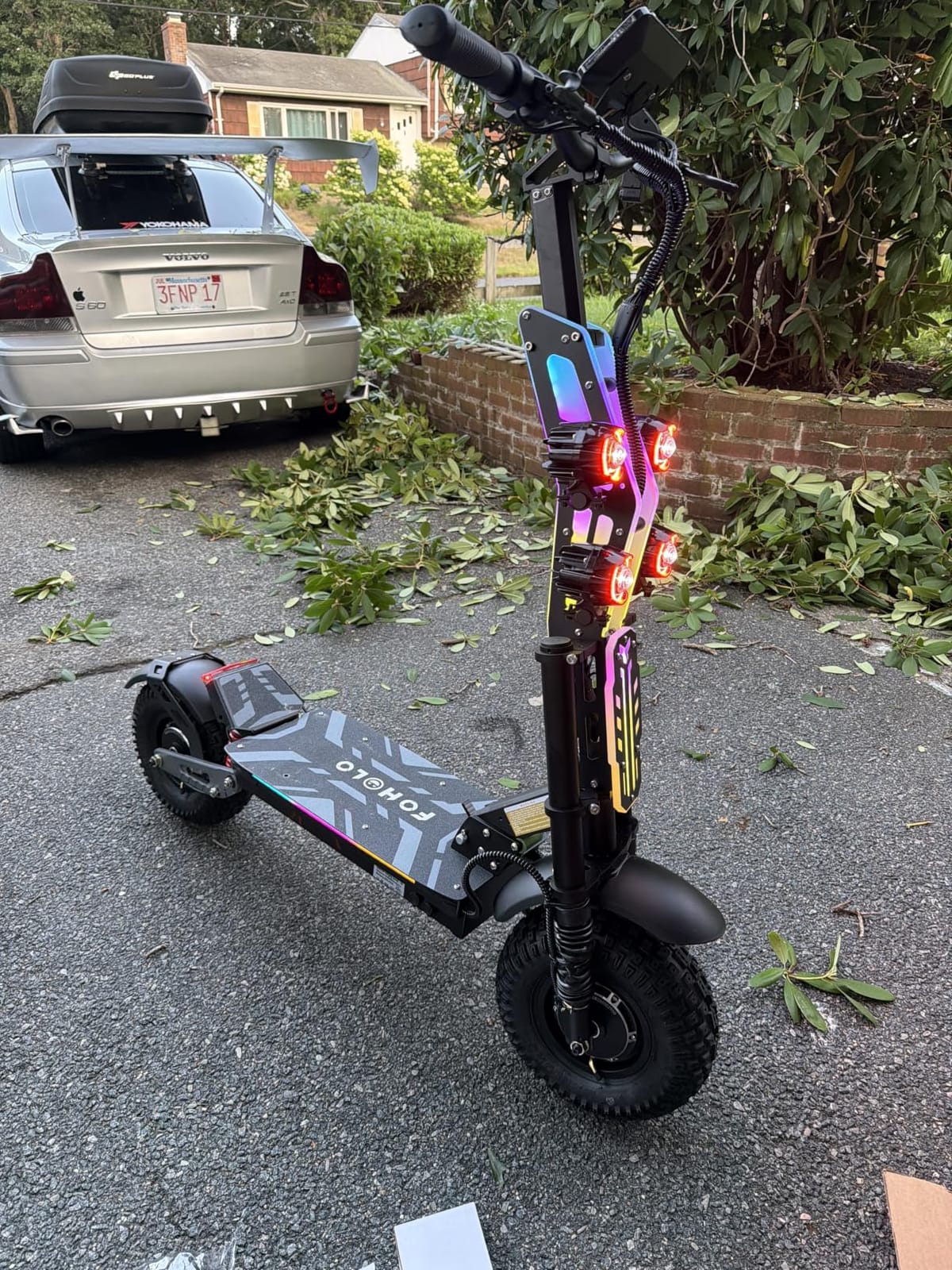 7000W Motor 60V Electric Scooter Up to 55MPH 33Ah Battery 65+ Mile Range customer photo 1