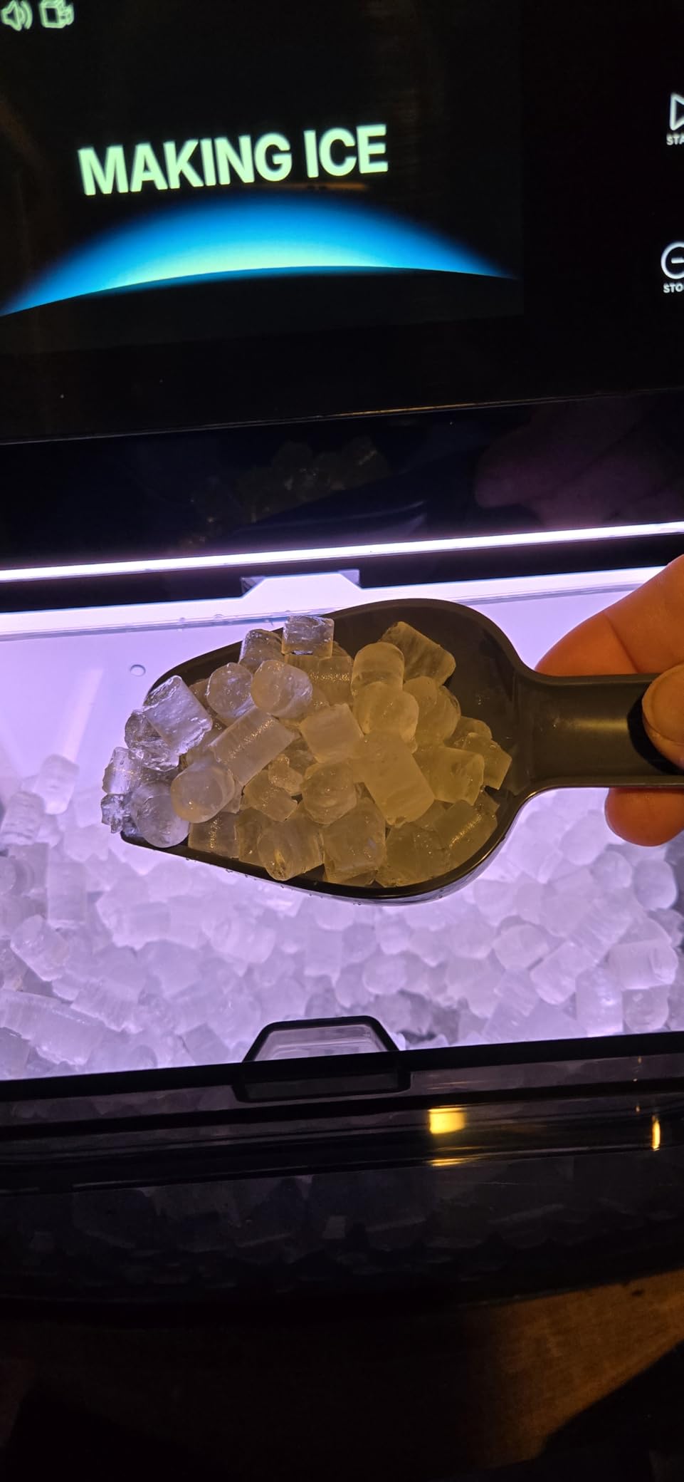 GoveeLife Smart Nugget Ice Maker Pro, 60lbs Daily, 6-Minute Ice, 40dB customer photo 1