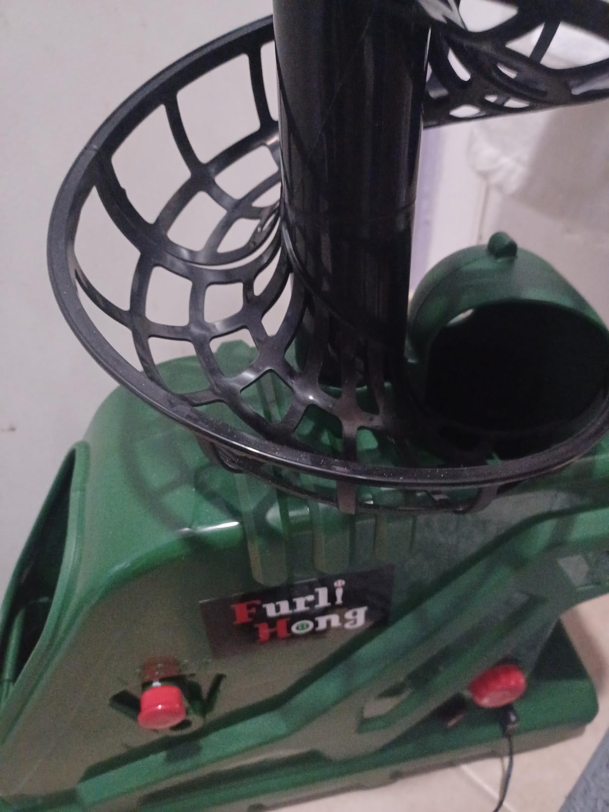 Furlihong 3819BH Portable Tennis Ball Machine customer photo 1