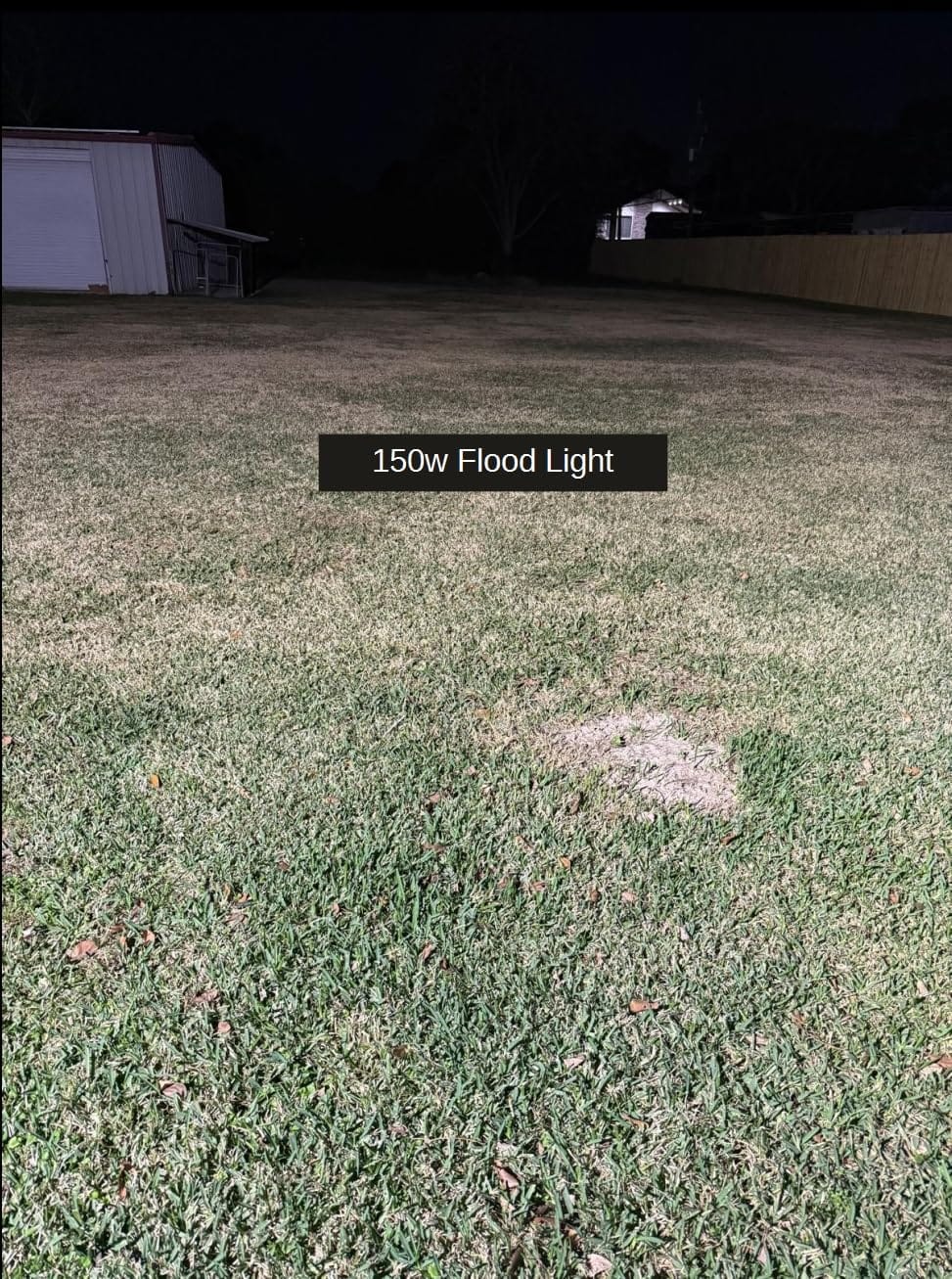 ledmo LED Flood Light Outdoor, 360W 50400LM Stadium Light, IP65 Waterproof customer photo 2