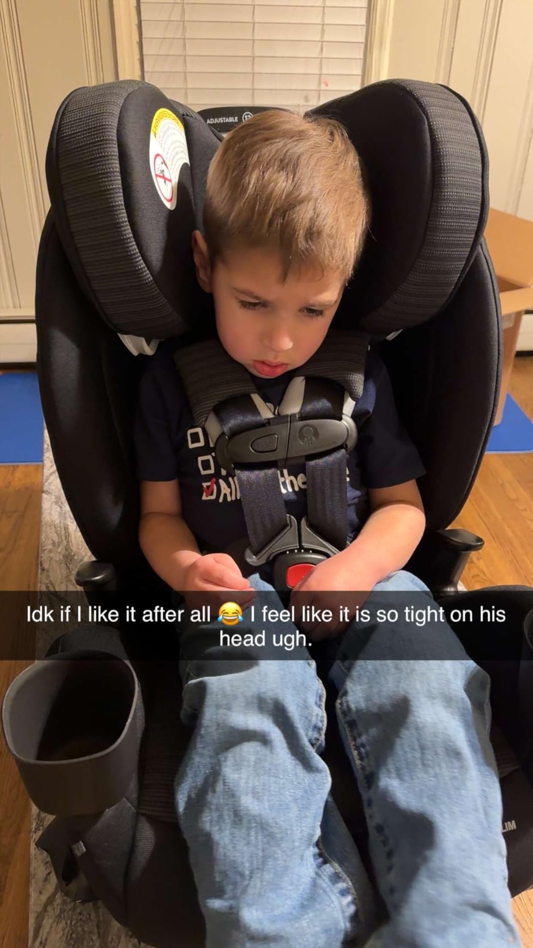 Evenflo All4Stages Slim 4-in-1 Convertible Car Seat (Sanibel Pink) customer photo 1