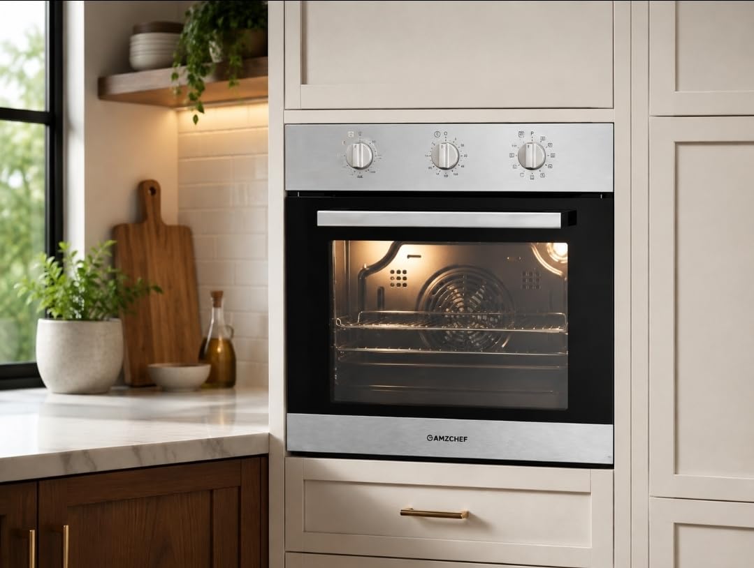 24 inch Built-in Electric Wall Oven, Stainless Steel customer photo 2