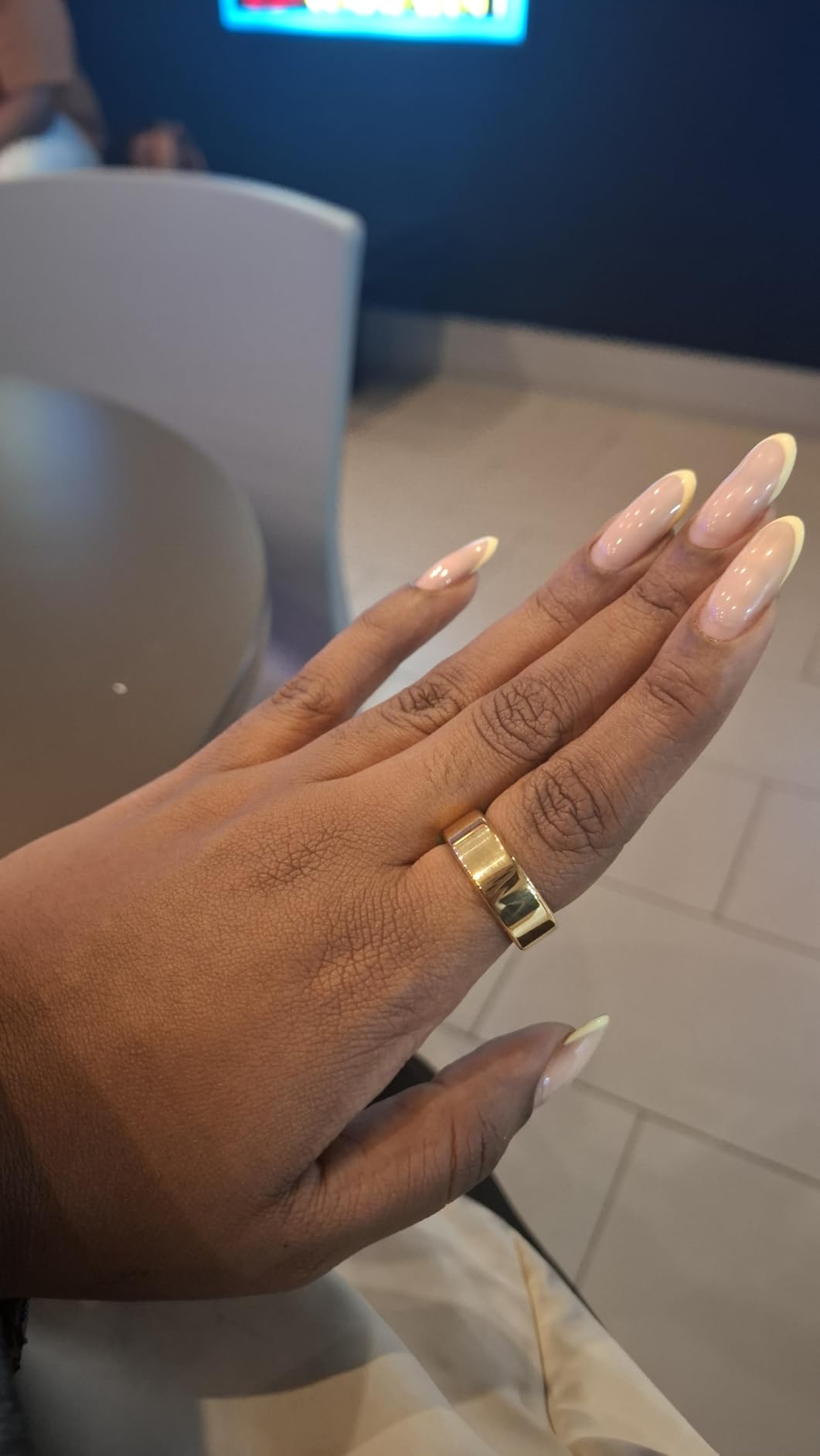 Smart Ring for Women, Health Tracker & 5ATM, COLMI R02. (Gold, 8#) customer photo 2