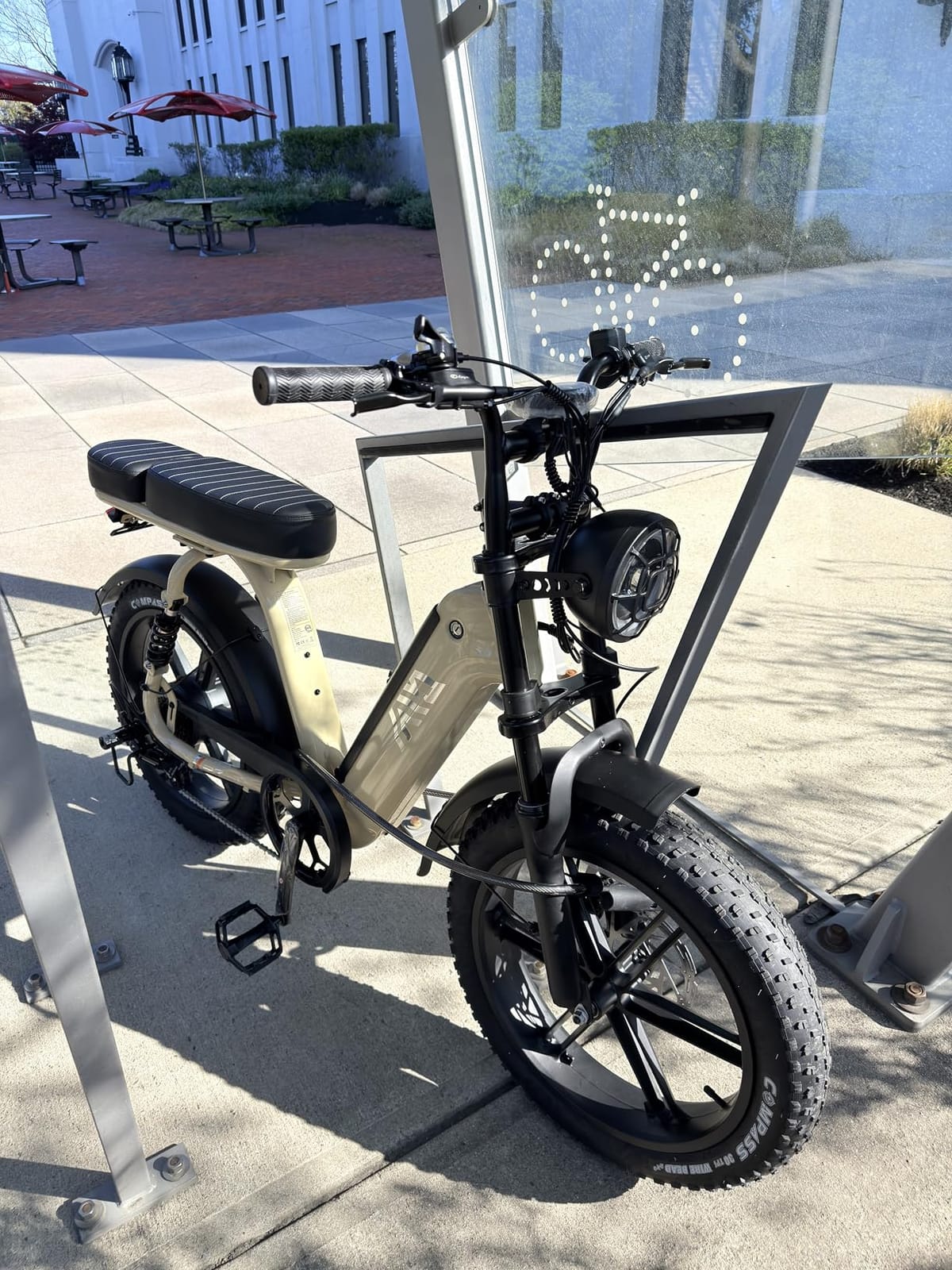 TST Electric Bike for Adults, 48V 15 Ah Battery, 2000W Peak Motor, 28MPH customer photo 2