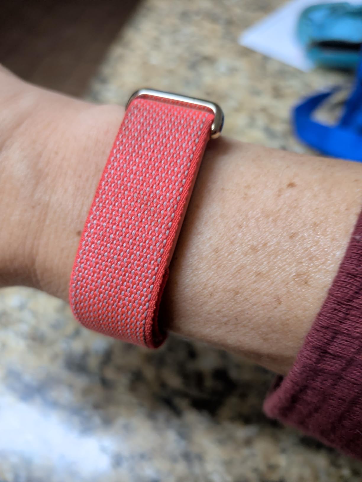 Fitbit Google Air - Screenless Activity Tracker - Obsidian customer photo 2