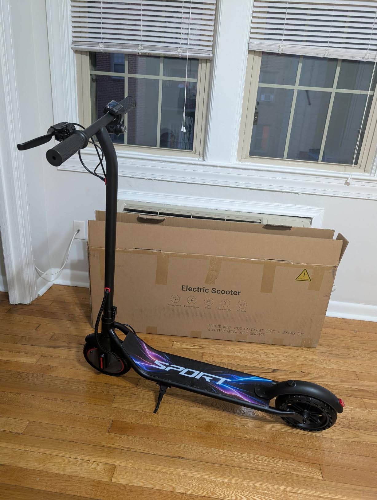 Electric Scooter, 350W/500W Powerful Motor, 15-31 Miles Range, 8.5