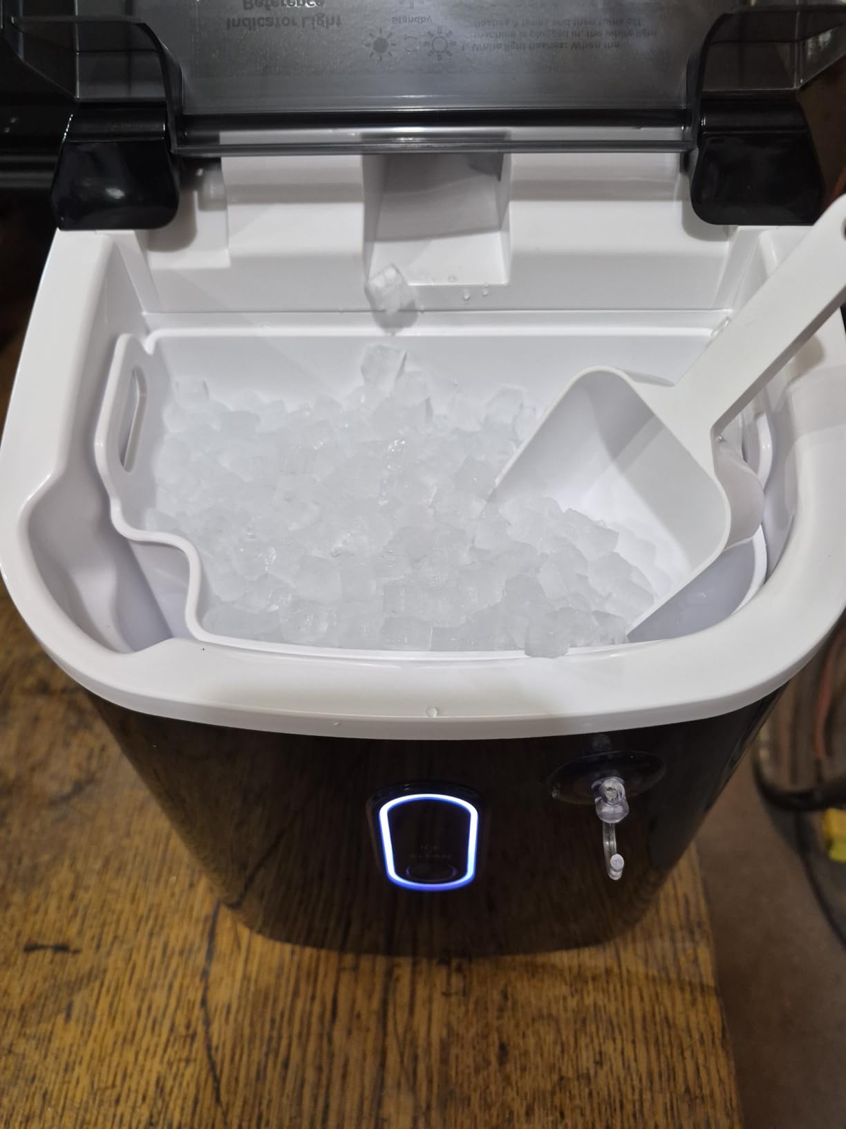 Silonn 2.4″ Ice Ball Maker Countertop, Clear Sphere Ice Maker Machine with Crystal Sphere & Rapid Sphere Technology, 3 pcs in 40 Mins, 100 pcs/Day, Self-Cleaning for Home Bar Whiskey & Bourbon customer photo 1