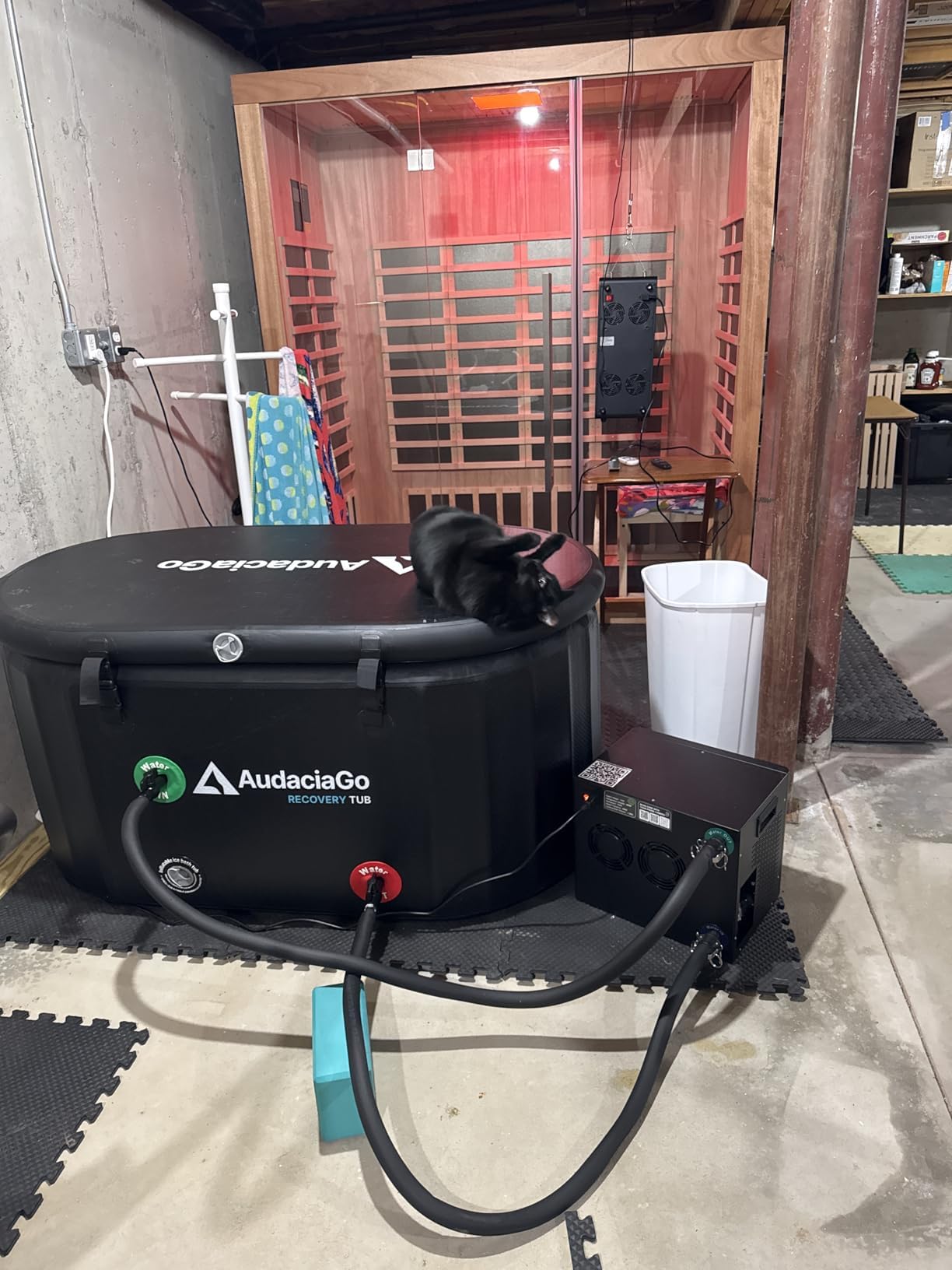 Cold Plunge Chiller for Ice Bath Tub, 1/3HP Water Chiller, Built-in Filter customer photo 2