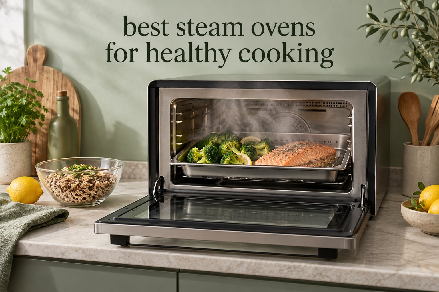 best steam ovens for healthy cooking