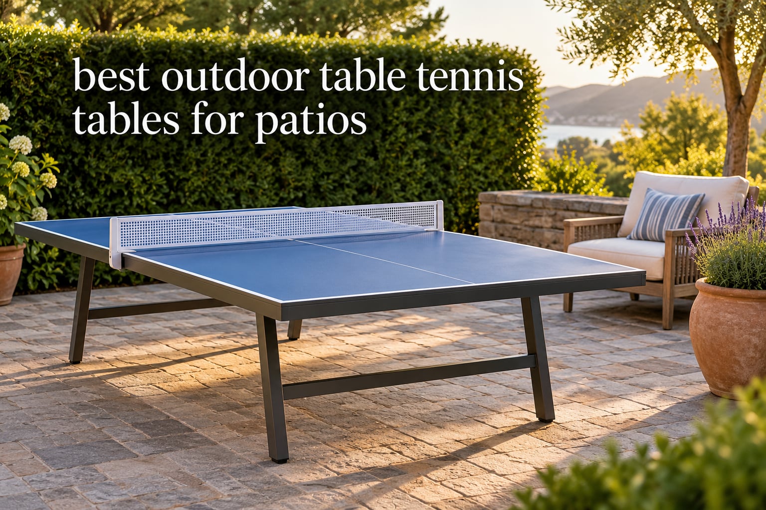 best outdoor table tennis tables for patios