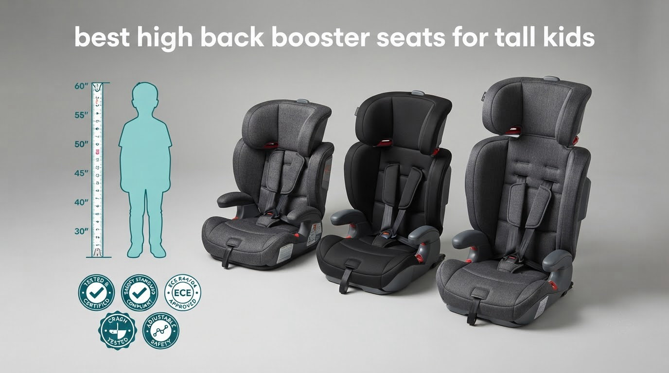 best high back booster seats for tall kids