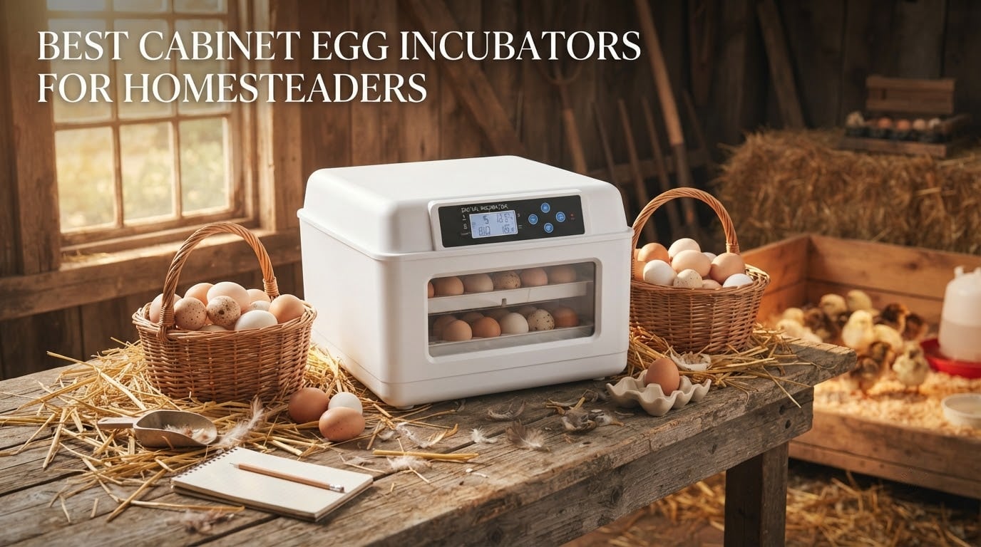 best cabinet egg incubators for homesteaders