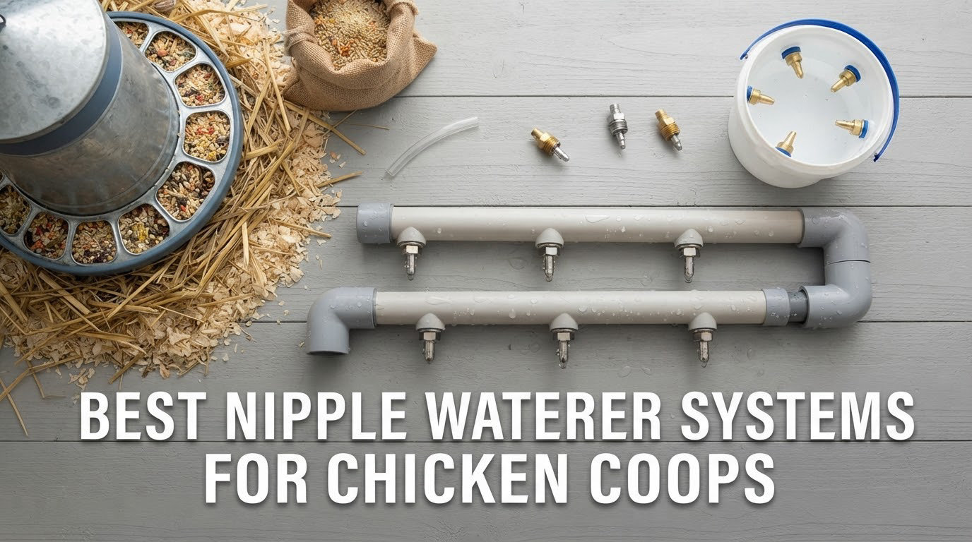 best nipple waterer systems for chicken coops