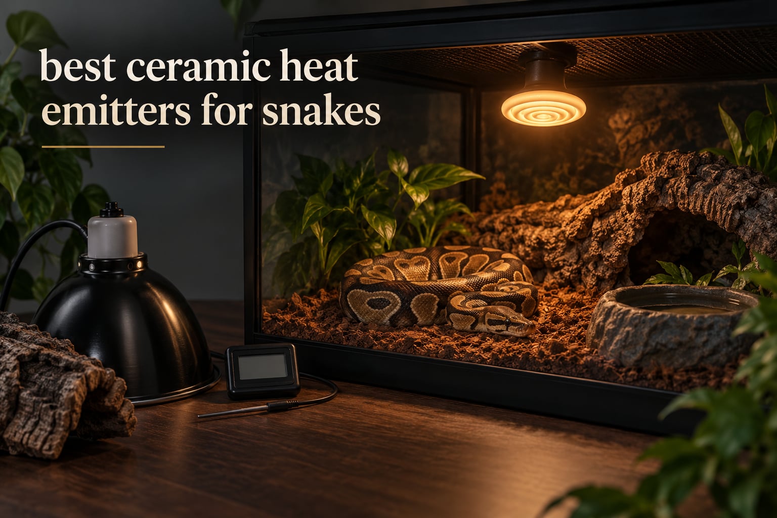 best ceramic heat emitters for snakes