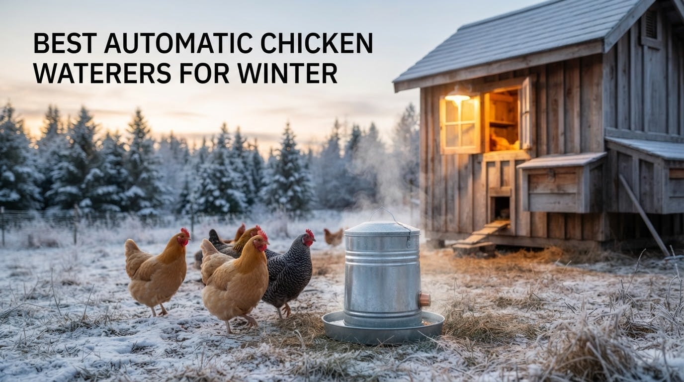 best automatic chicken waterers for winter