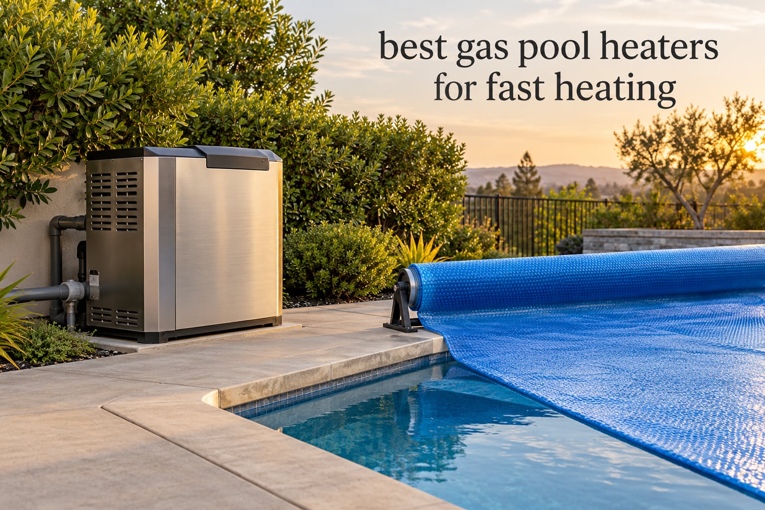 best gas pool heaters for fast heating
