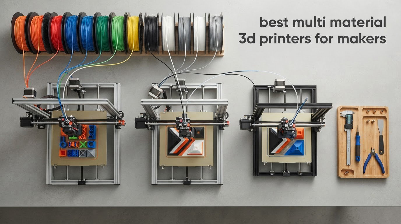best multi material 3d printers for makers