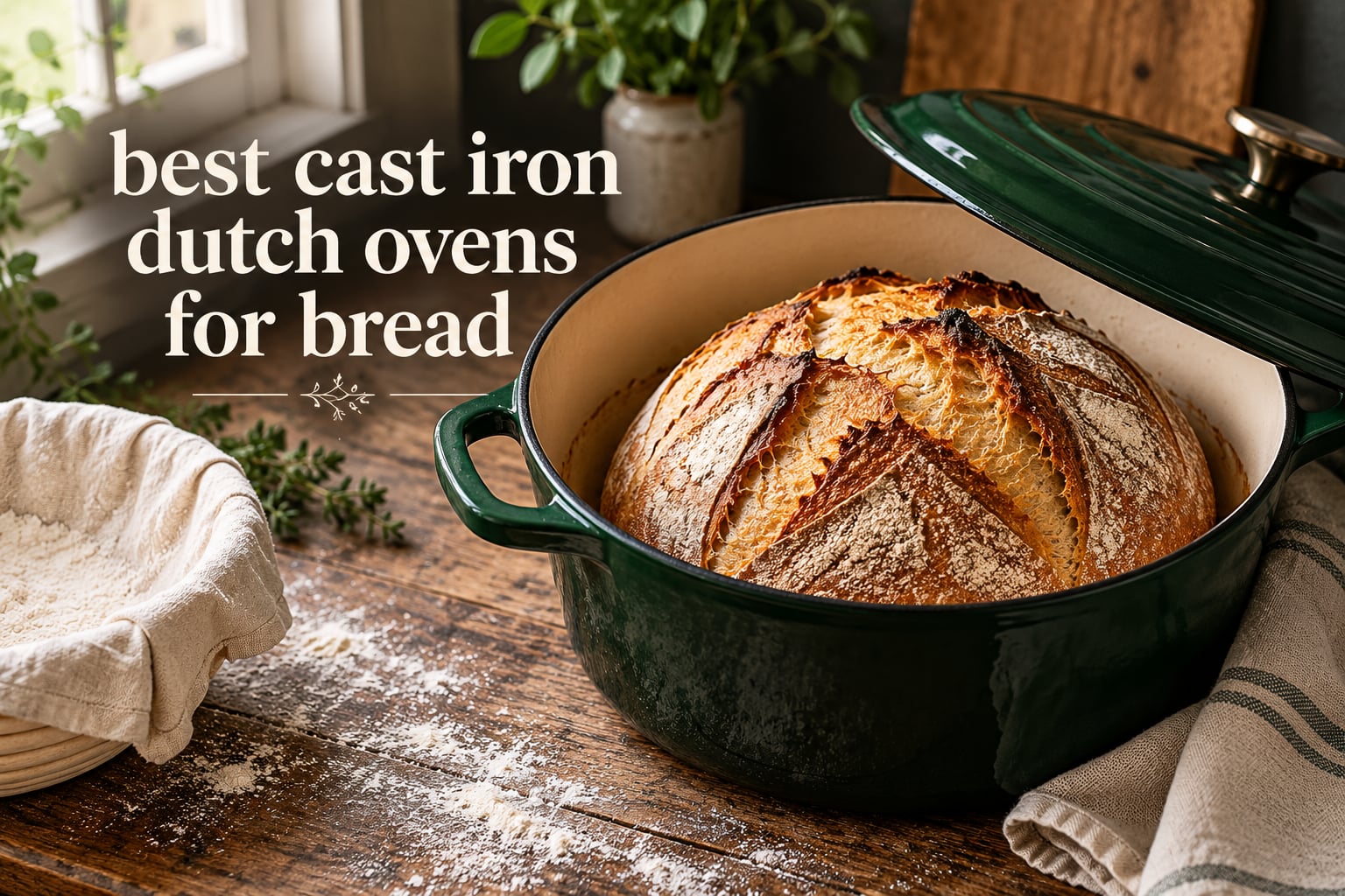 best cast iron dutch ovens for bread