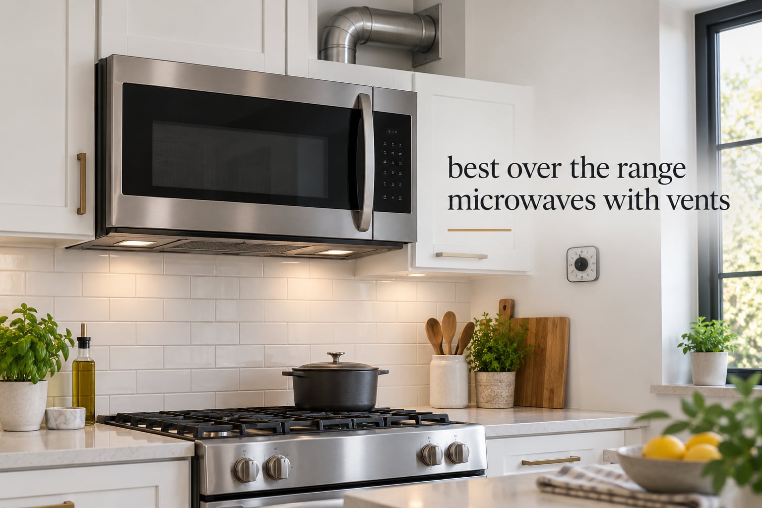 best over the range microwaves with vents