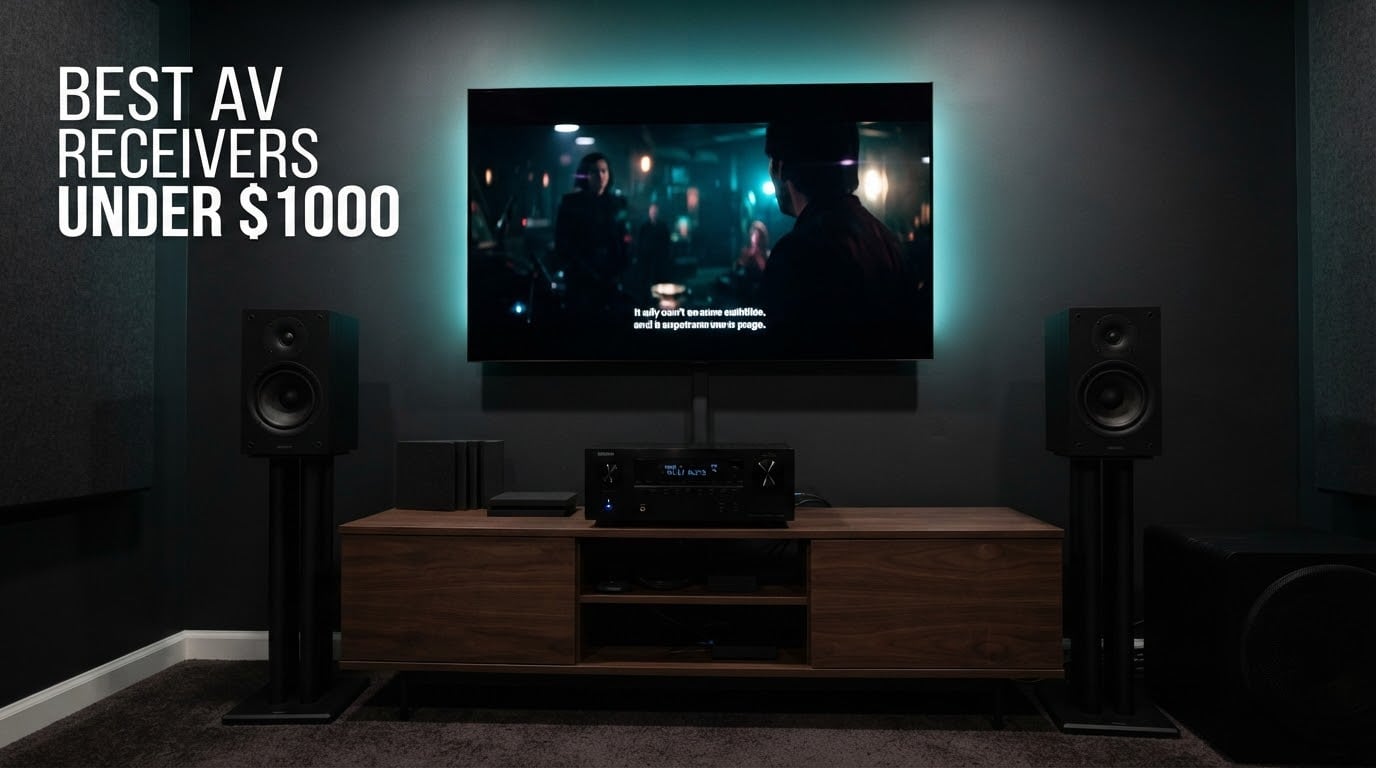 best av receivers under $1000
