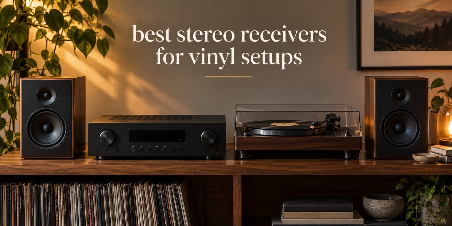 best stereo receivers for vinyl setups
