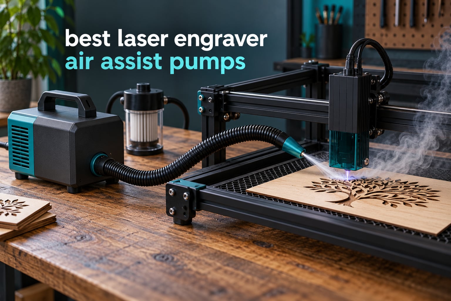 best laser engraver air assist pumps