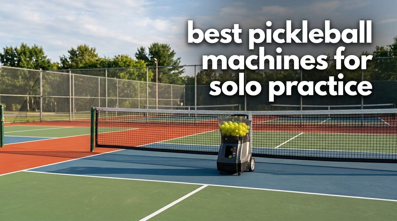 best pickleball machines for solo practice