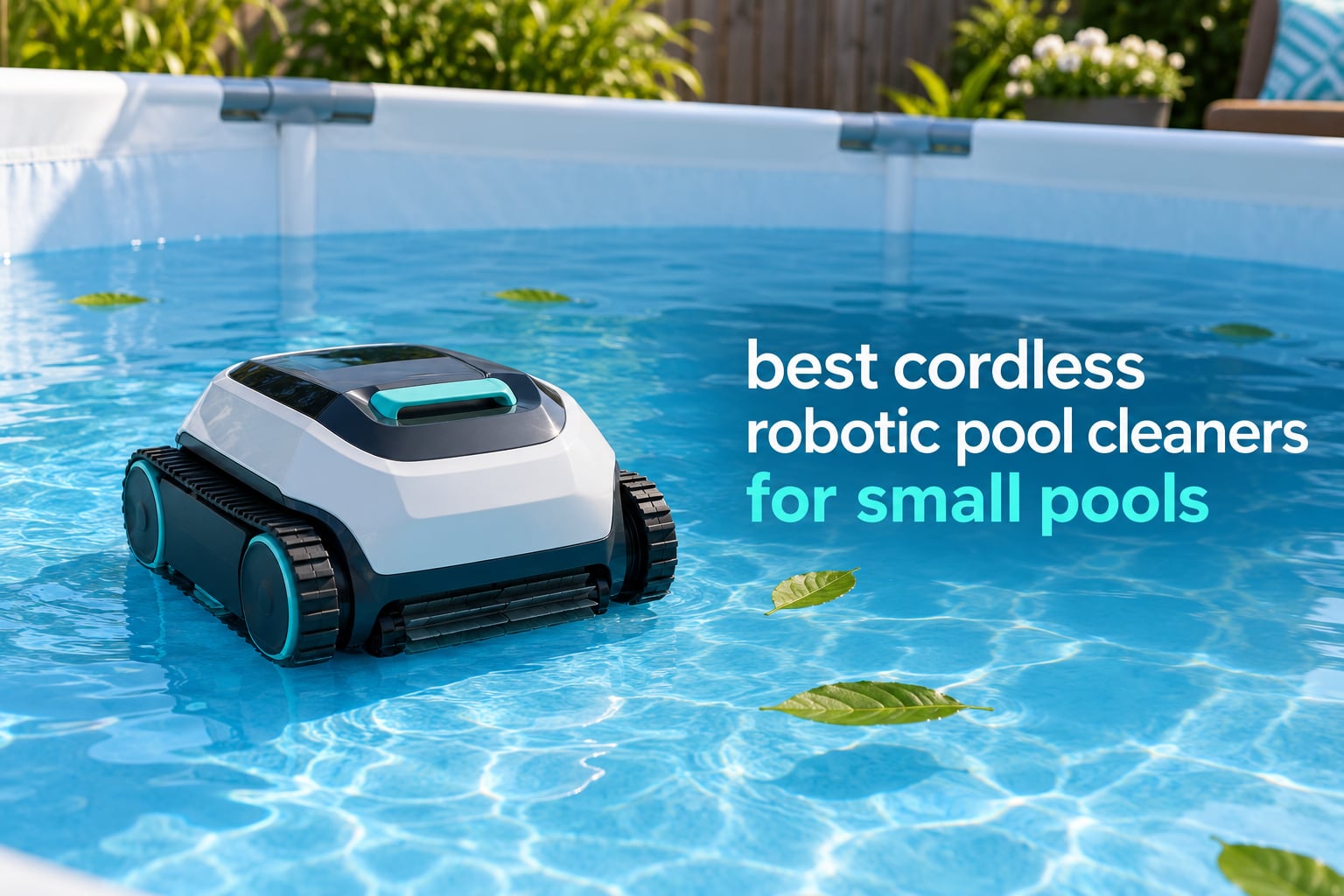 best cordless robotic pool cleaners for small pools