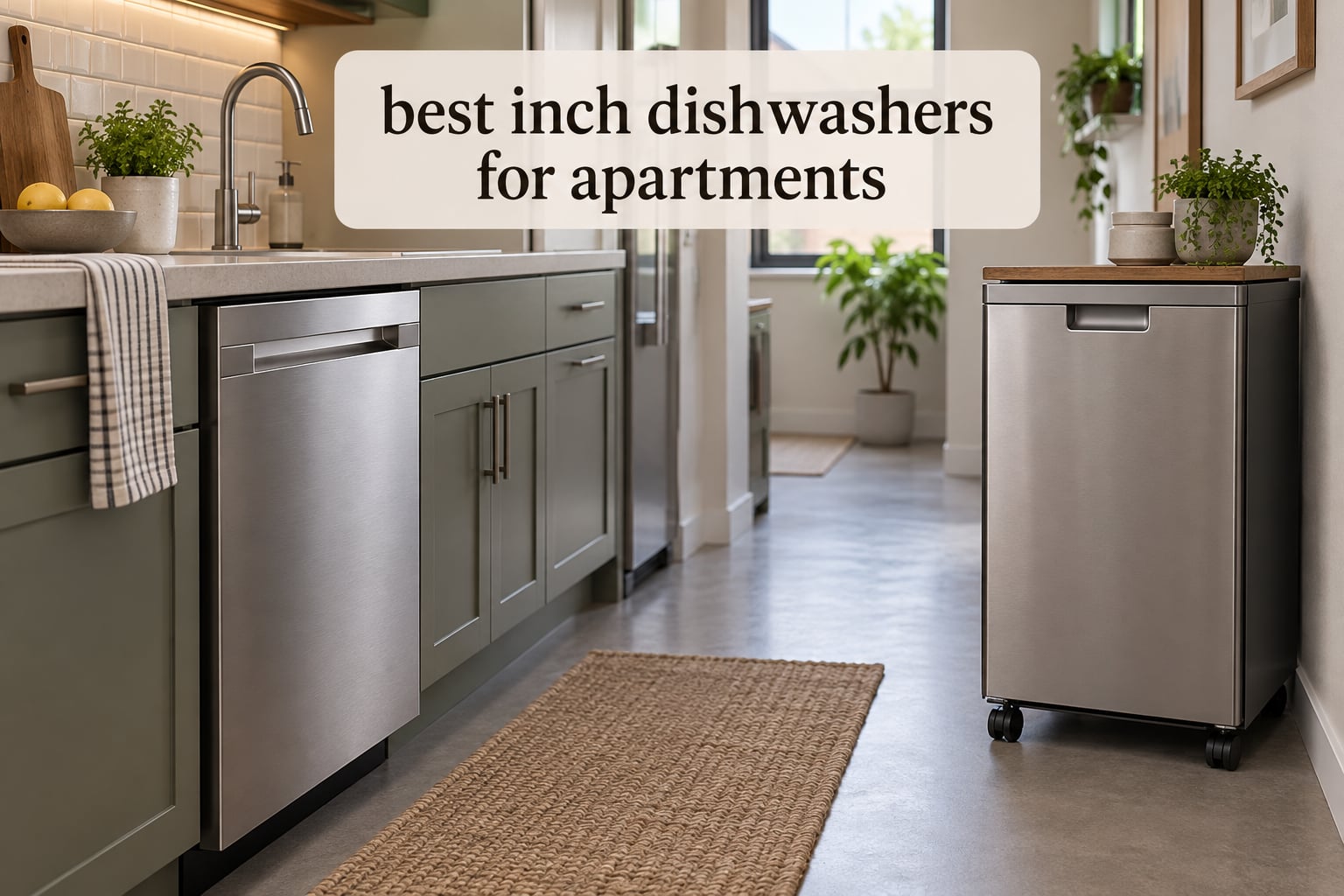 best 18 inch dishwashers for apartments