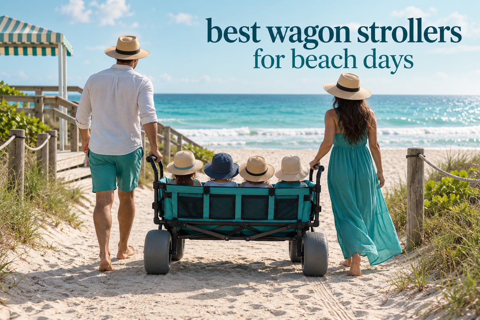 best wagon strollers for beach days