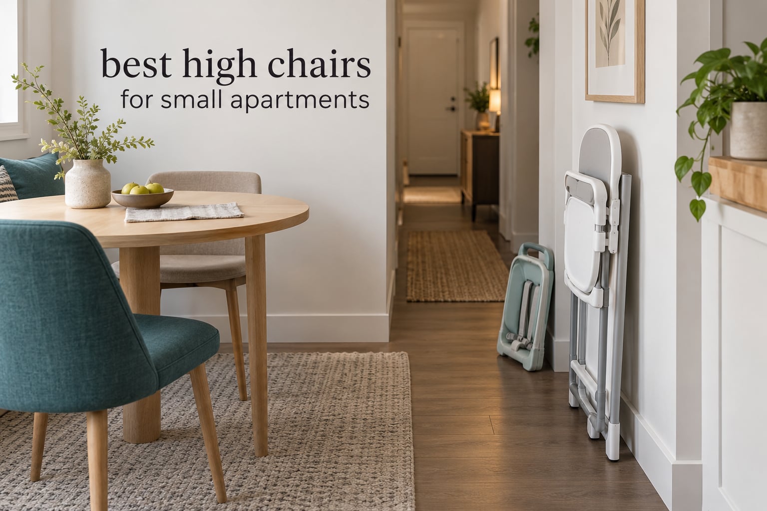 best high chairs for small apartments