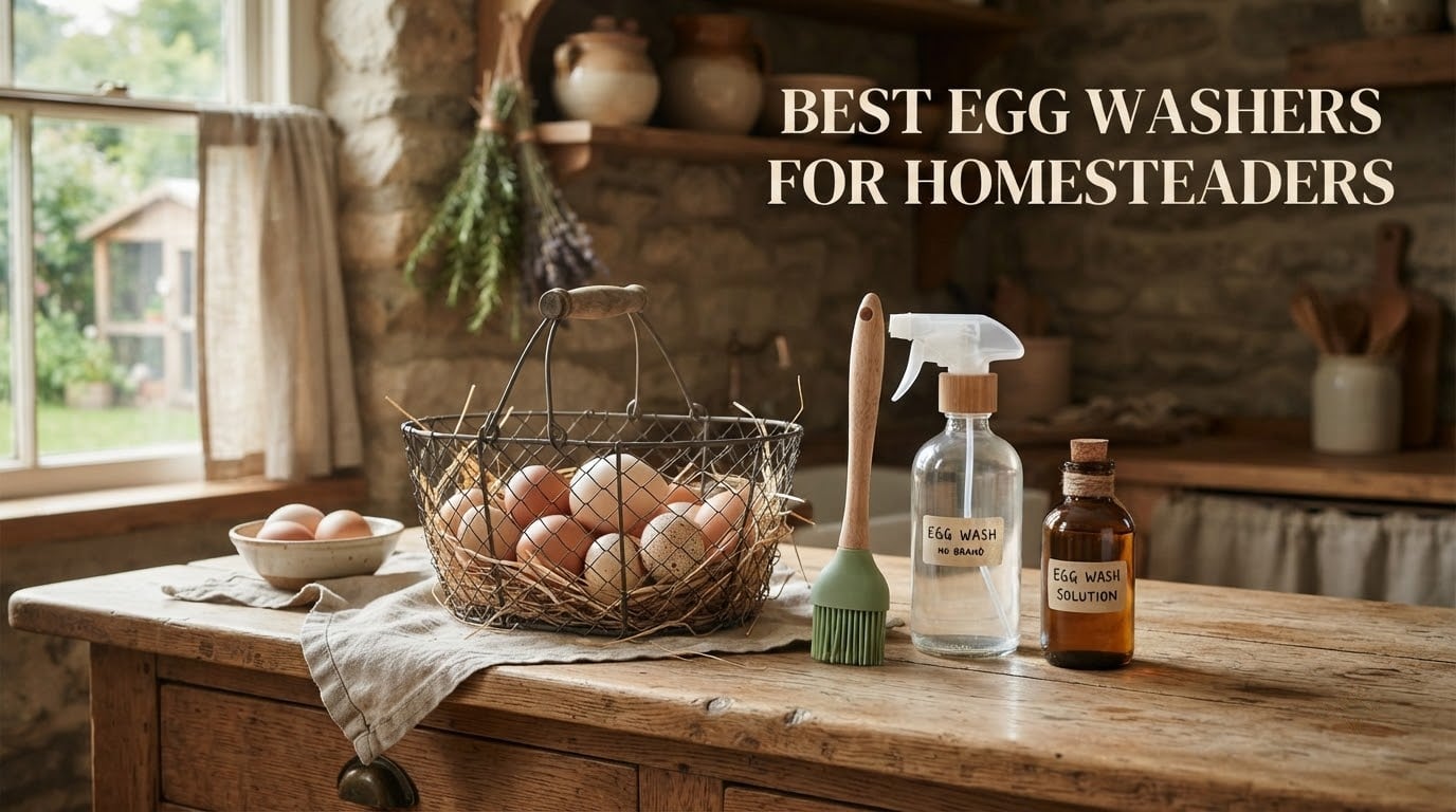 best egg washers for homesteaders