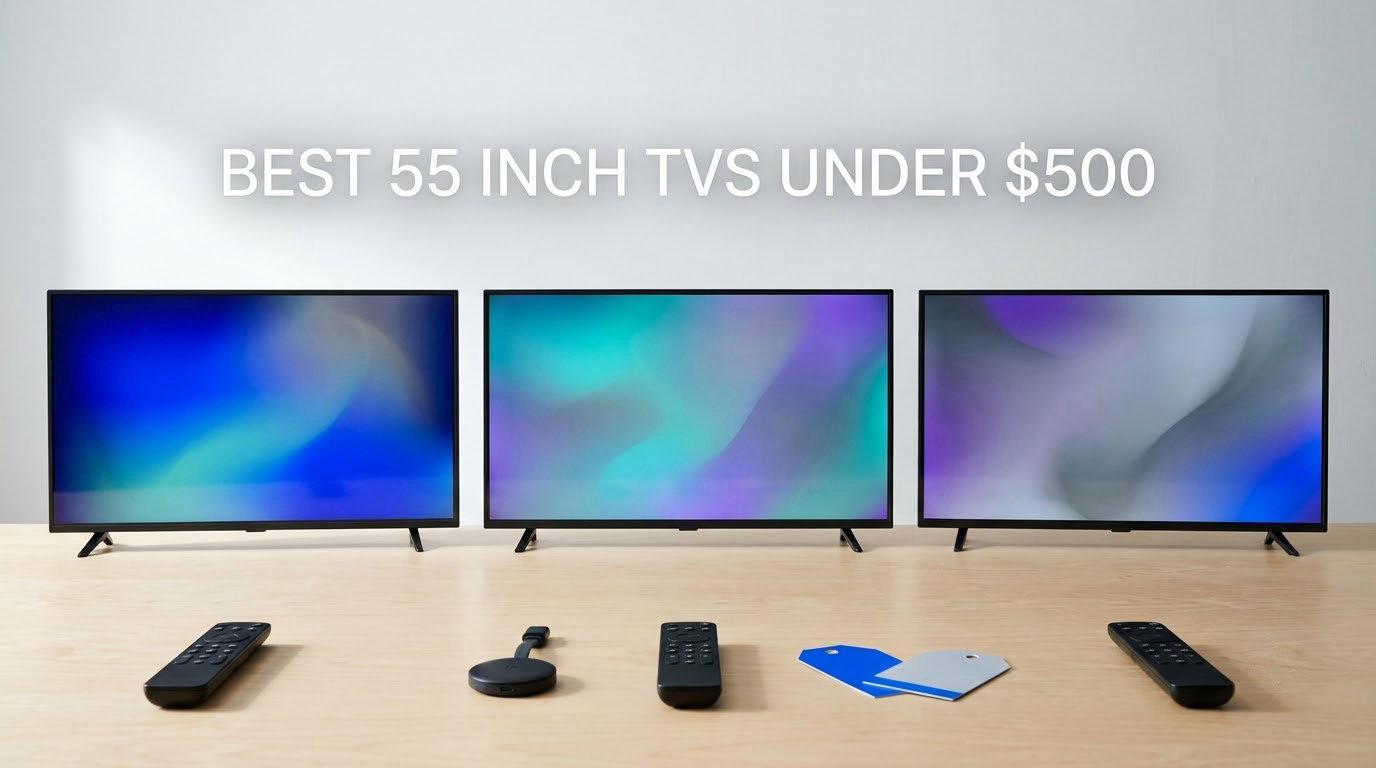 best 55 inch tvs under $500