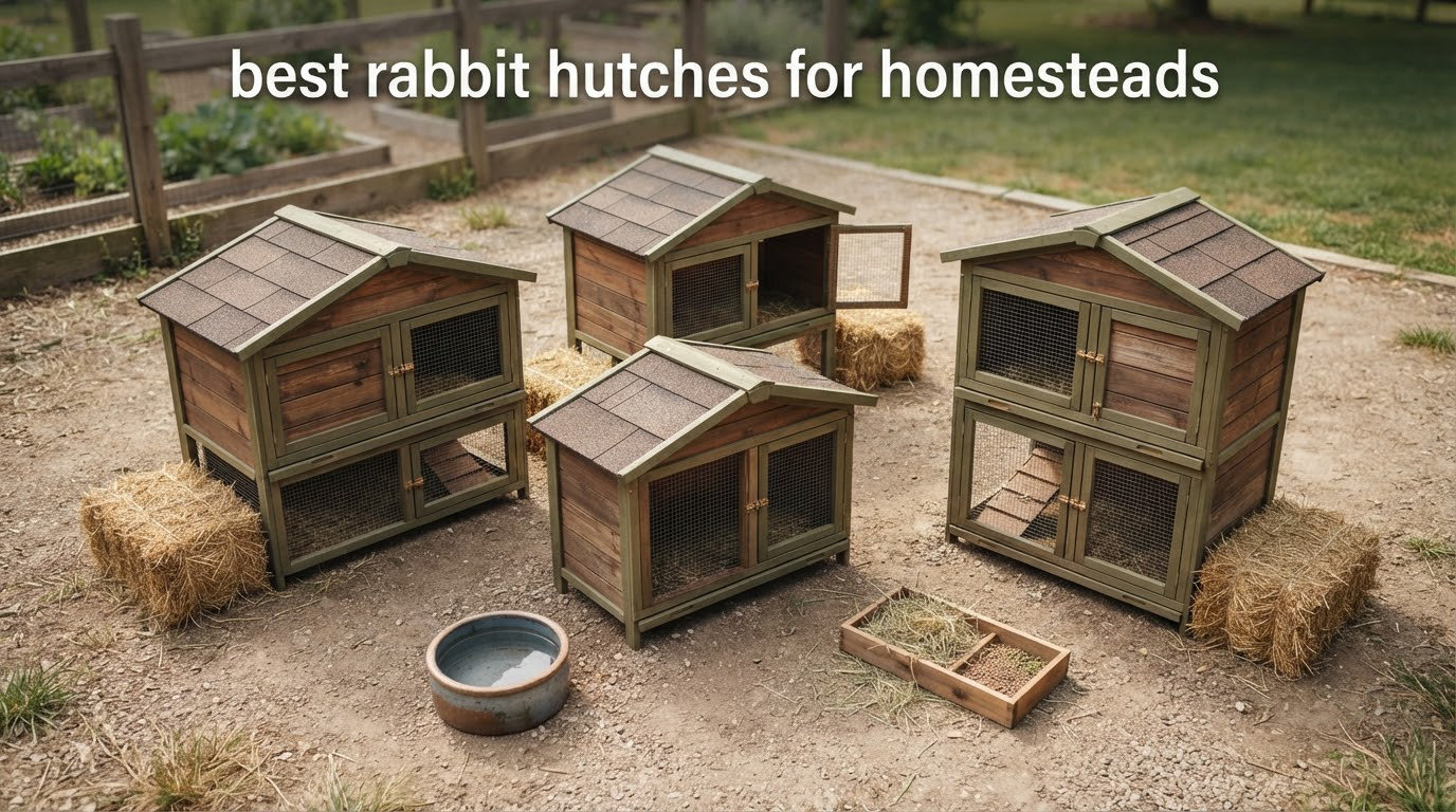 best rabbit hutches for homesteads