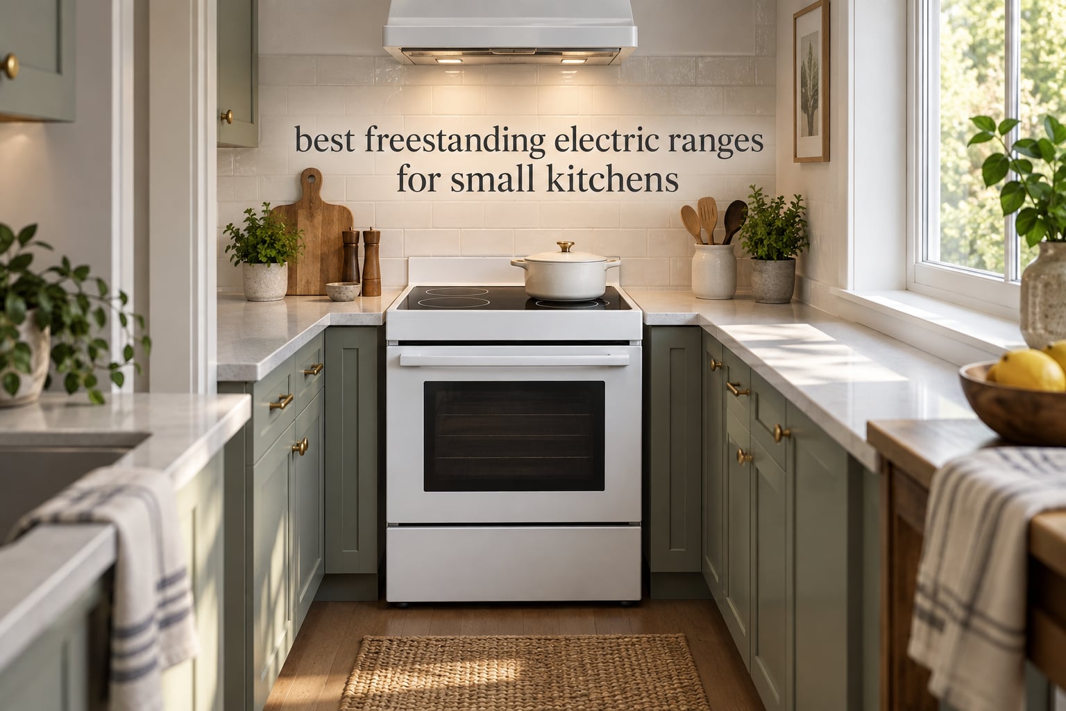 best freestanding electric ranges for small kitchens