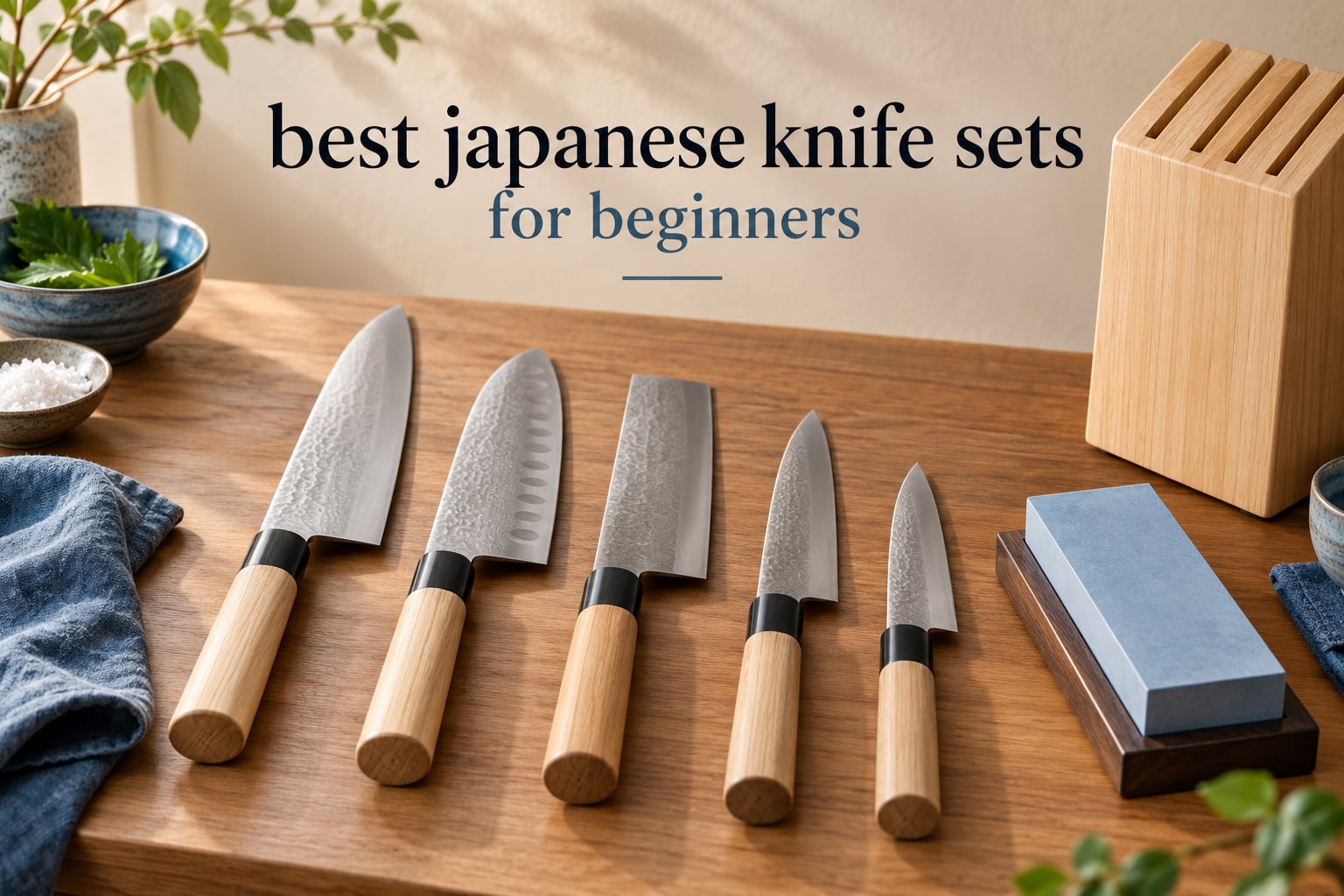 best japanese knife sets for beginners