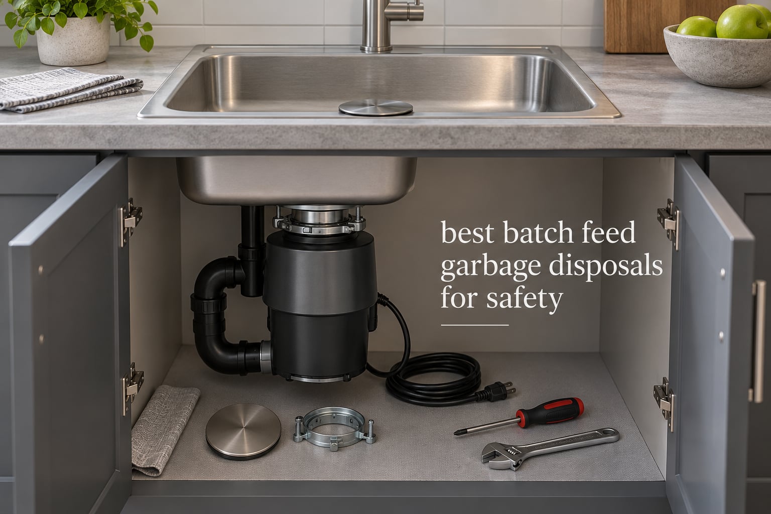 best batch feed garbage disposals for safety