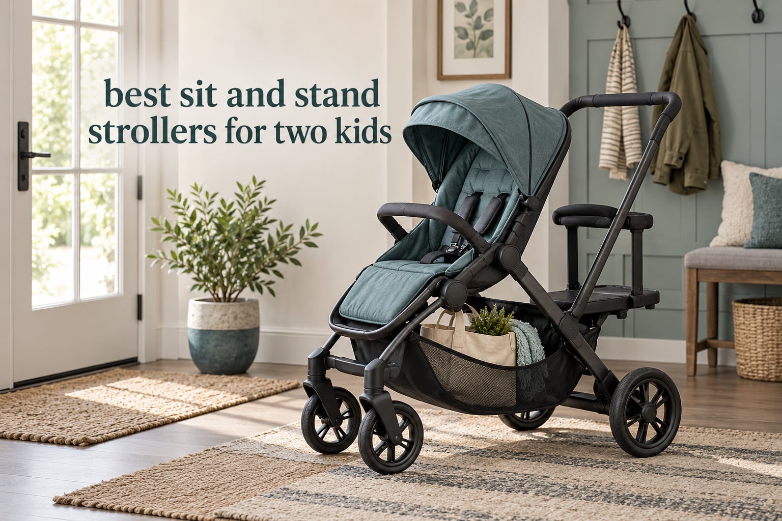 best sit and stand strollers for two kids
