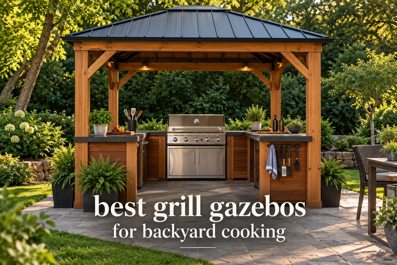 best grill gazebos for backyard cooking