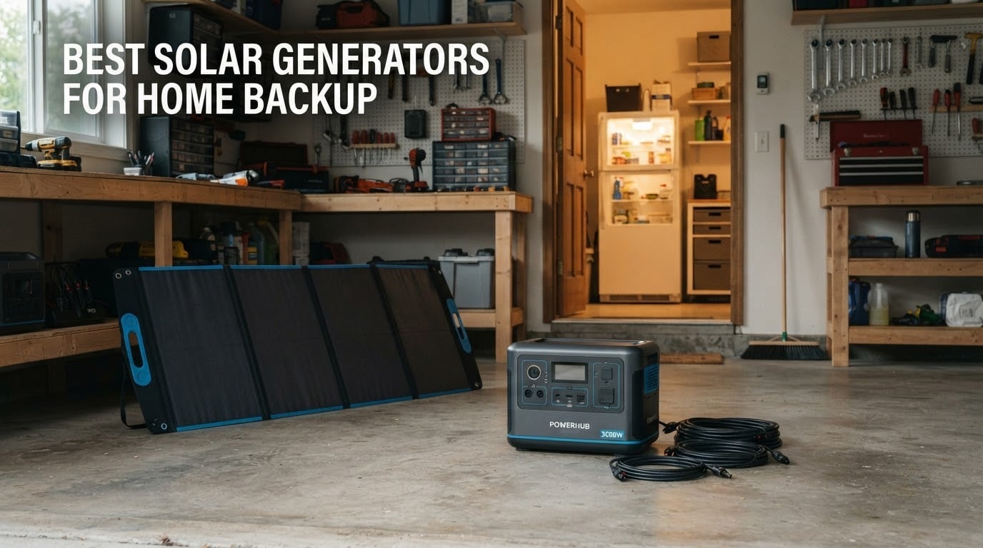 best solar generators for home backup