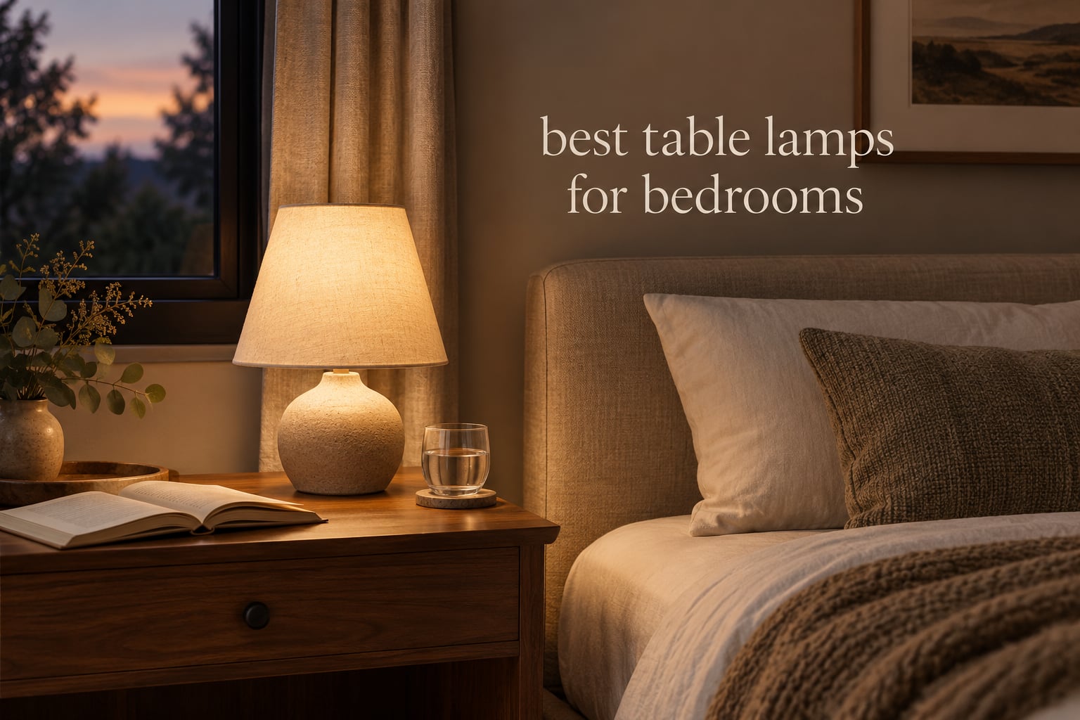 best table lamps for bedrooms