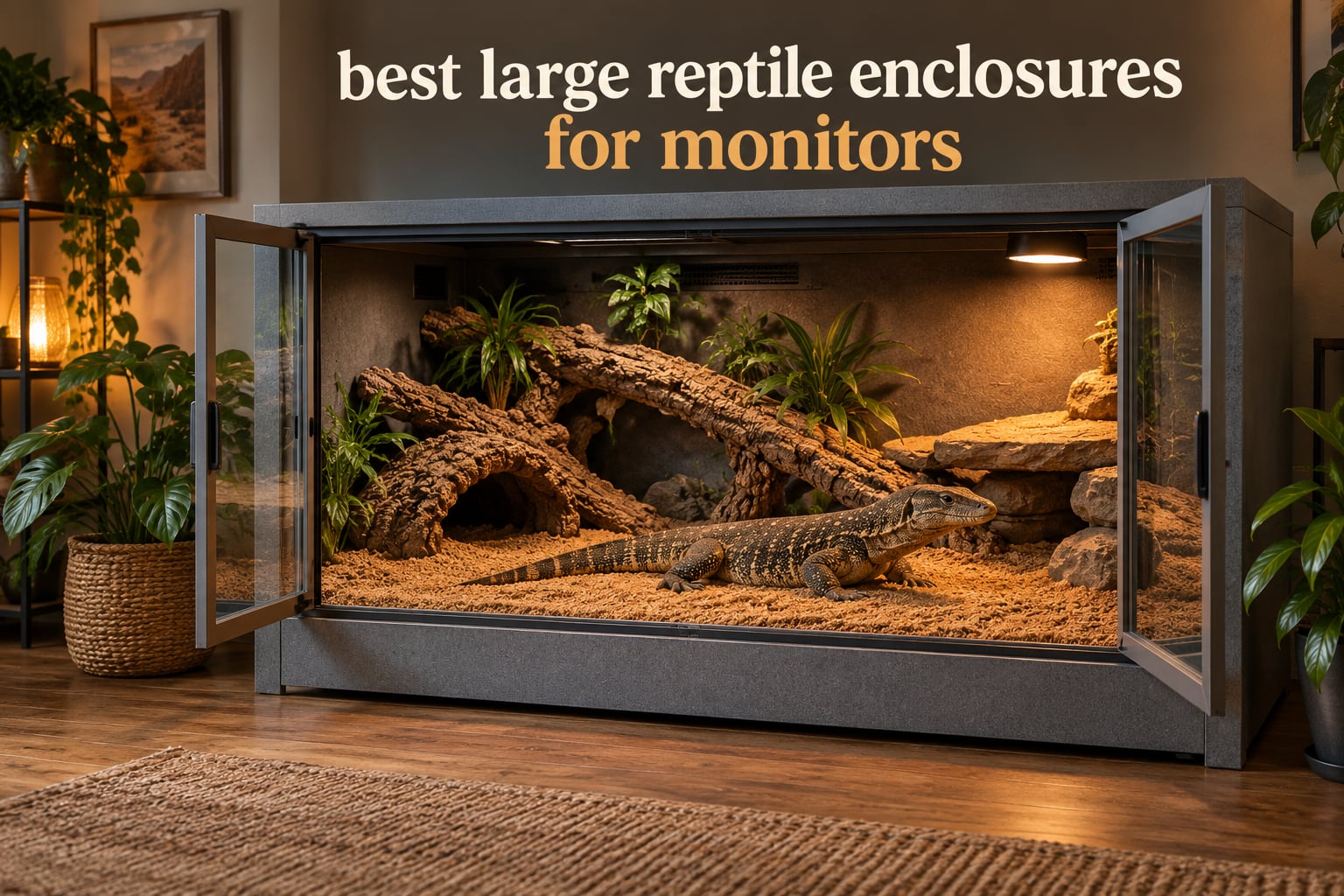 best large reptile enclosures for monitors