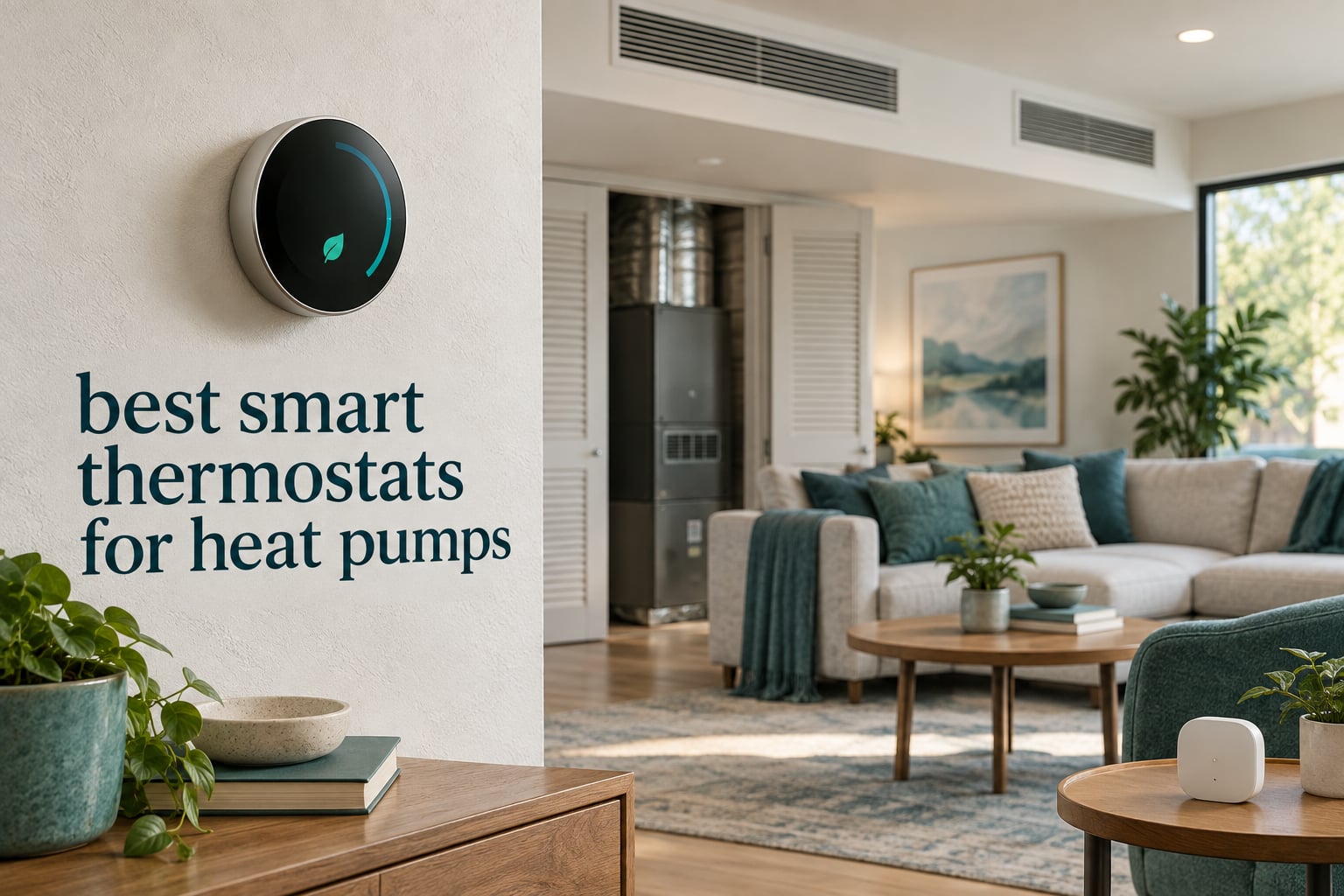 best smart thermostats for heat pumps